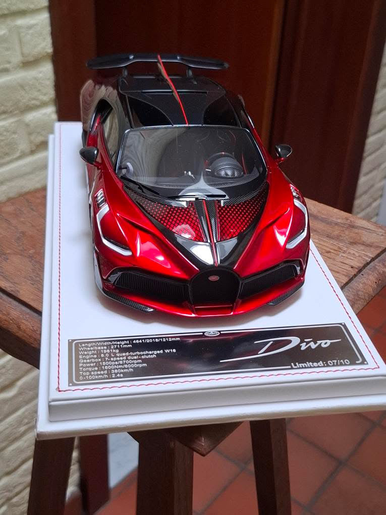 Bugatti Divo “Ladybug” – FC Models 1:18 (Limited 07/10)