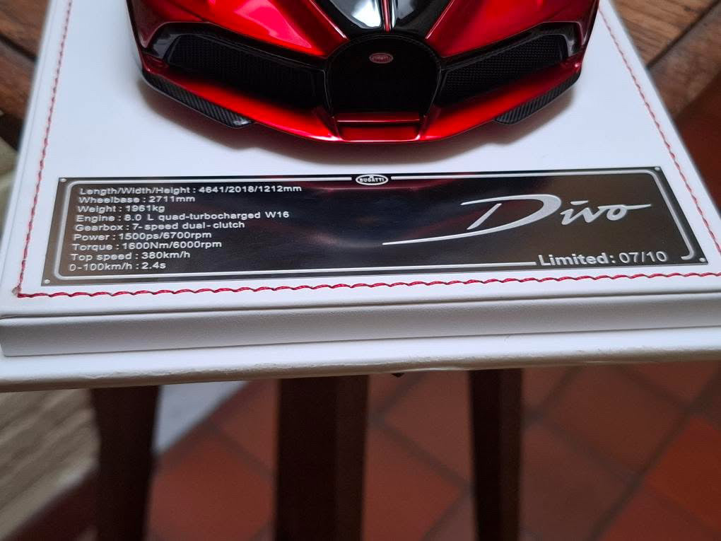Bugatti Divo “Ladybug” – FC Models 1:18 (Limited 07/10)