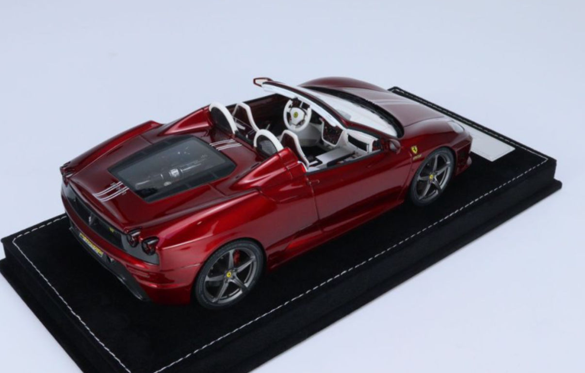 HH Models Ferrari 430 Scuderia 16M Spider 1:18 – Rosso Fuoco with Bianco Interior